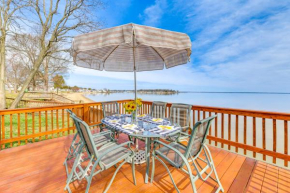 Riverfront Colonial Beach Home with Private Beach!